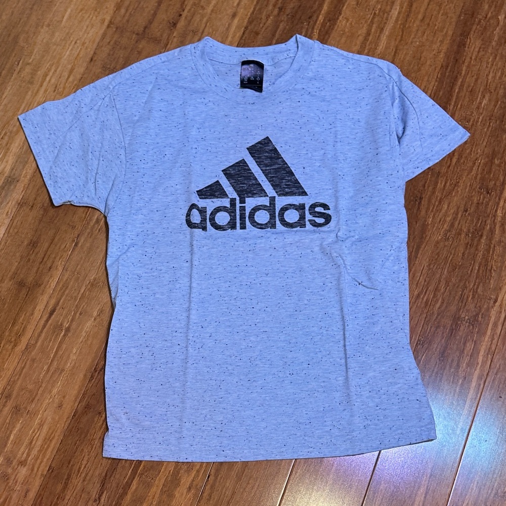 LAST CHANCE OFFER: Adidas Women's Blue Gray Short Sleeve Tee